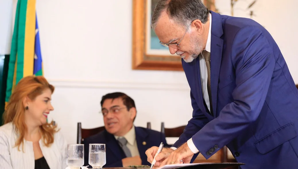 Presidente do TCE, Olavo Rebelo
