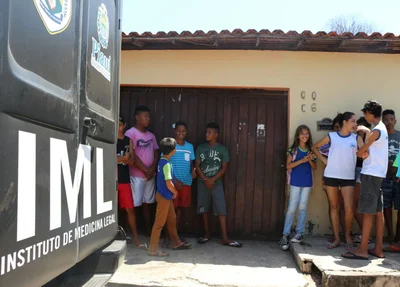 Residência onde ele foi assassinado