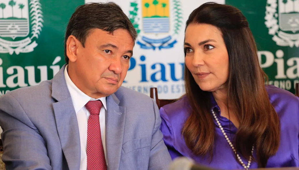 Wellington Dias e Margareth Coelho