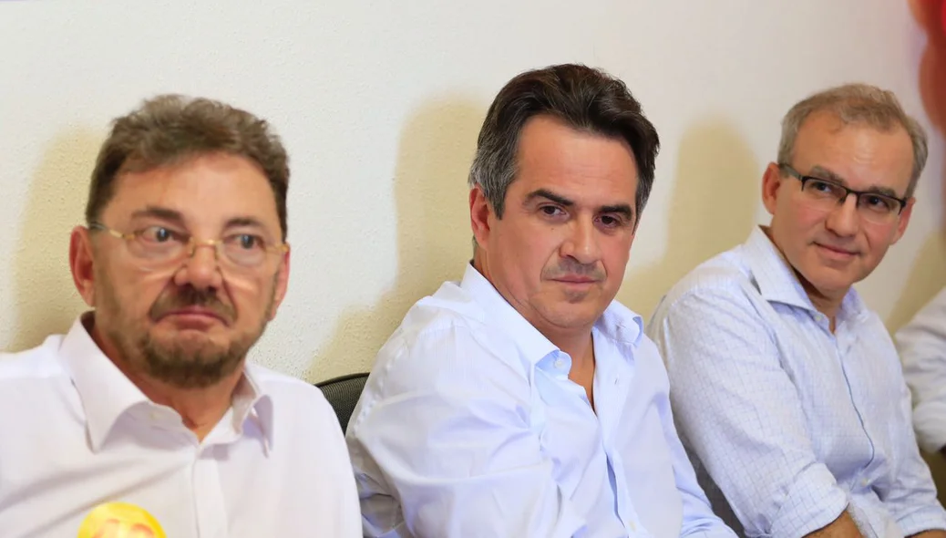 Wilson Martins, Ciro Nogueira e Firmino Filho