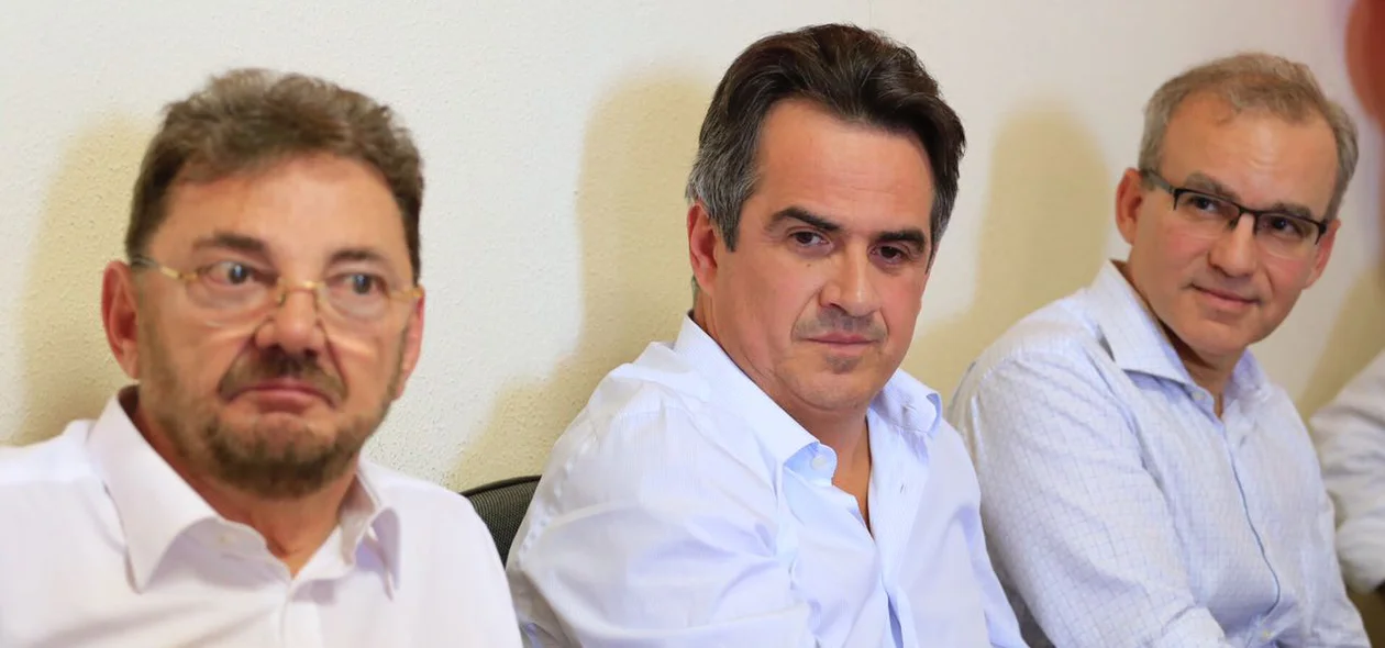 Wilson Martins, Ciro Nogueira e Firmino Filho
