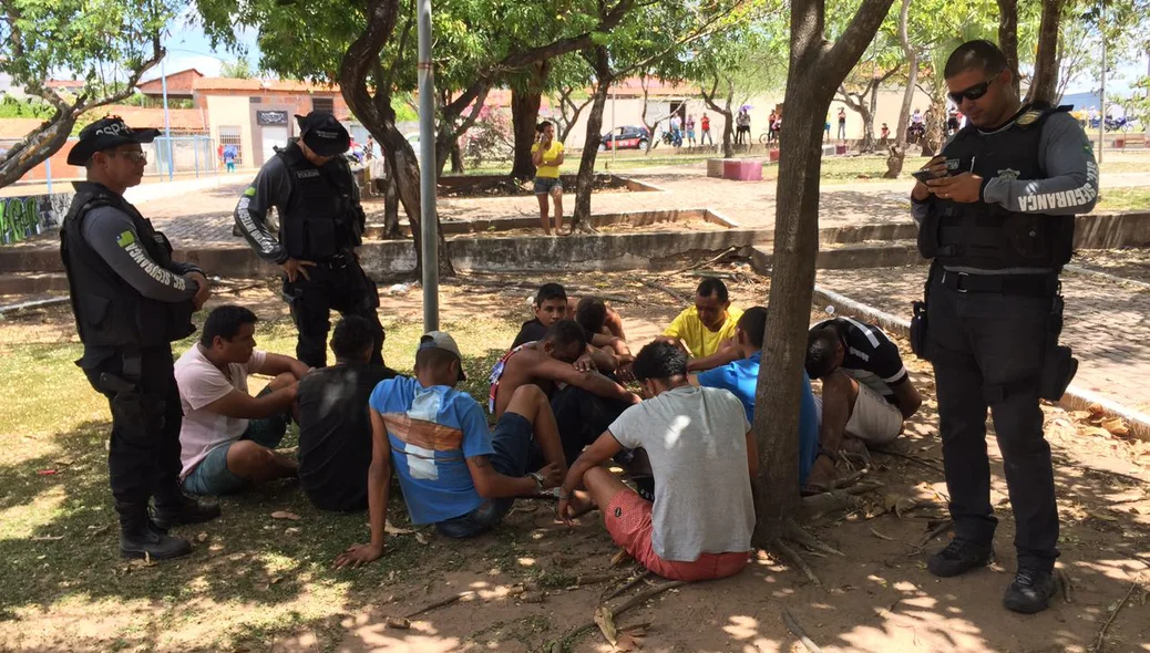 As prisões ocorreram no bairro Monte Castelo, na zona Sul de Teresina 