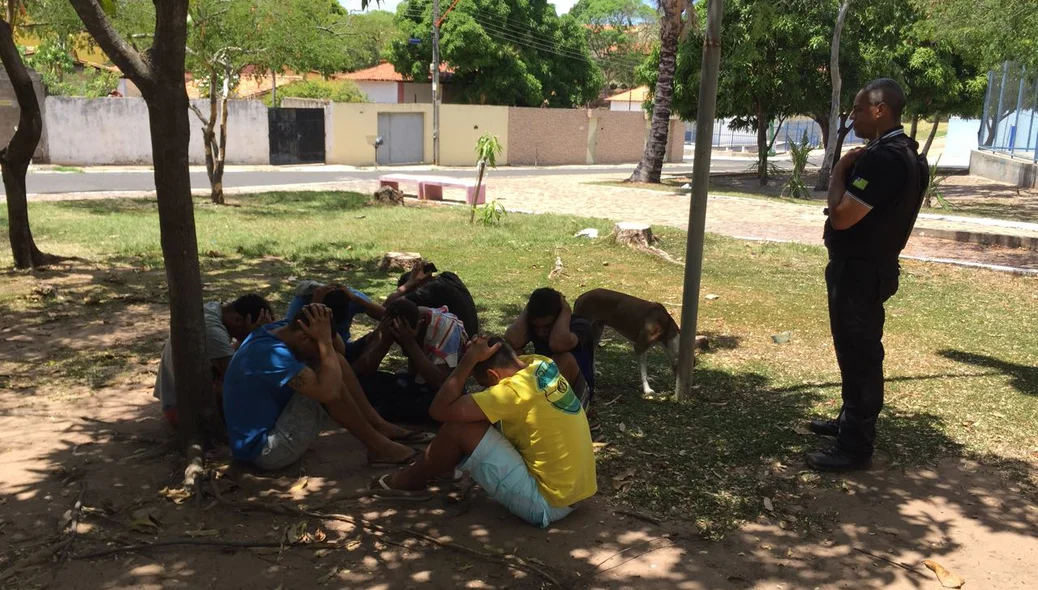 As prisões ocorreram no bairro Monte Castelo 