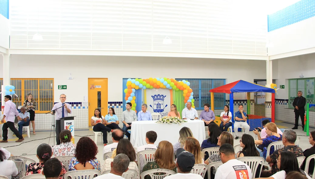 Inaugurada escola infantil de tempo integral no centro de Teresina