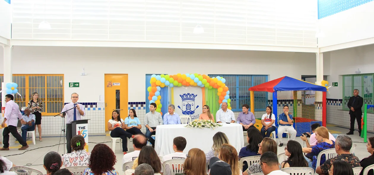 Inaugurada escola infantil de tempo integral no centro de Teresina