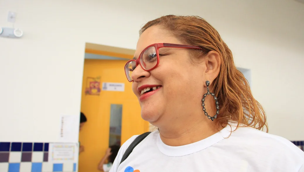 Socorro Sena, diretora do Sindicato dos Comerciários de base e segunda secretária de mulheres