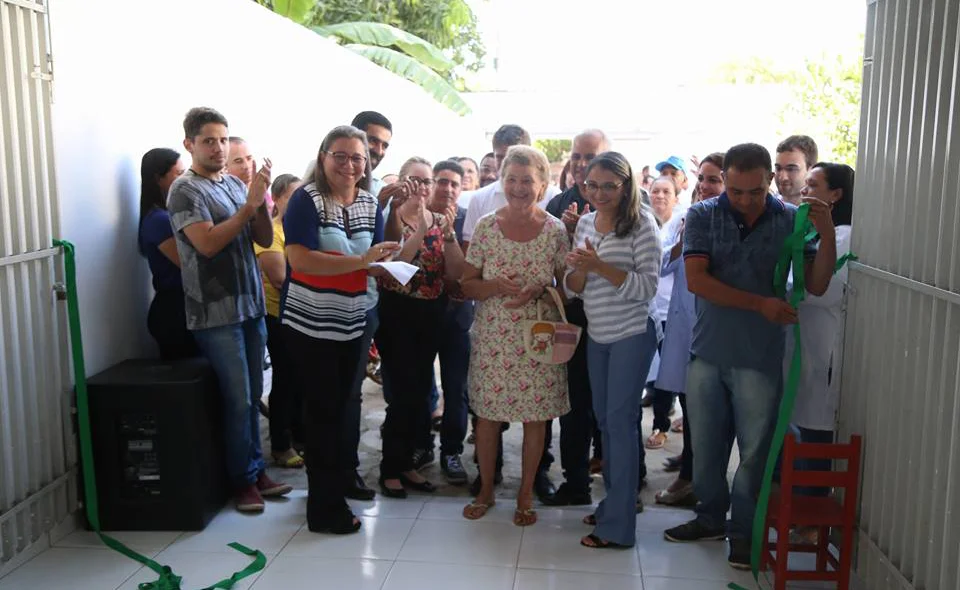 Inauguração da unidade básica de saúde 