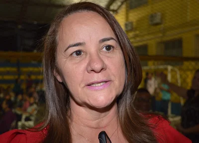 Prefeita de Santana do Piauí, Maria José (PP). Foto - José Maria Barros