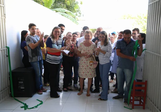 Vilma Amorim inaugura Unidade Básica de Saúde em Esperantina