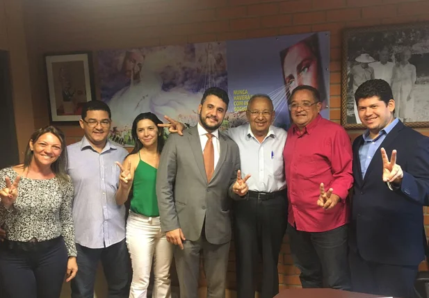 Dr. Pessoa e comitiva do Solidariedade 