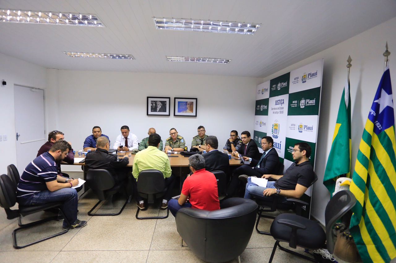 Reunião na Sejus