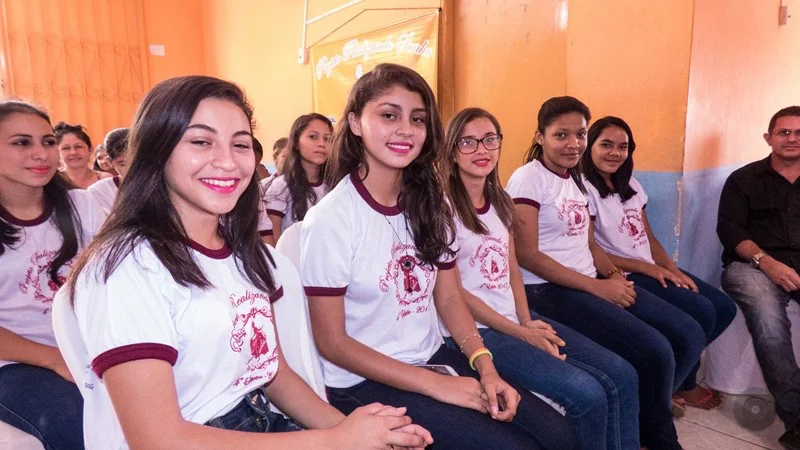 Adolescentes participam do Projeto Realizando Sonhos