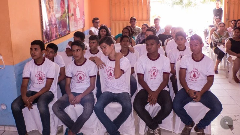 Jovens do Projeto 