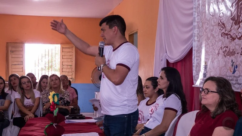 Rubens Vieira falando da importância do projeto