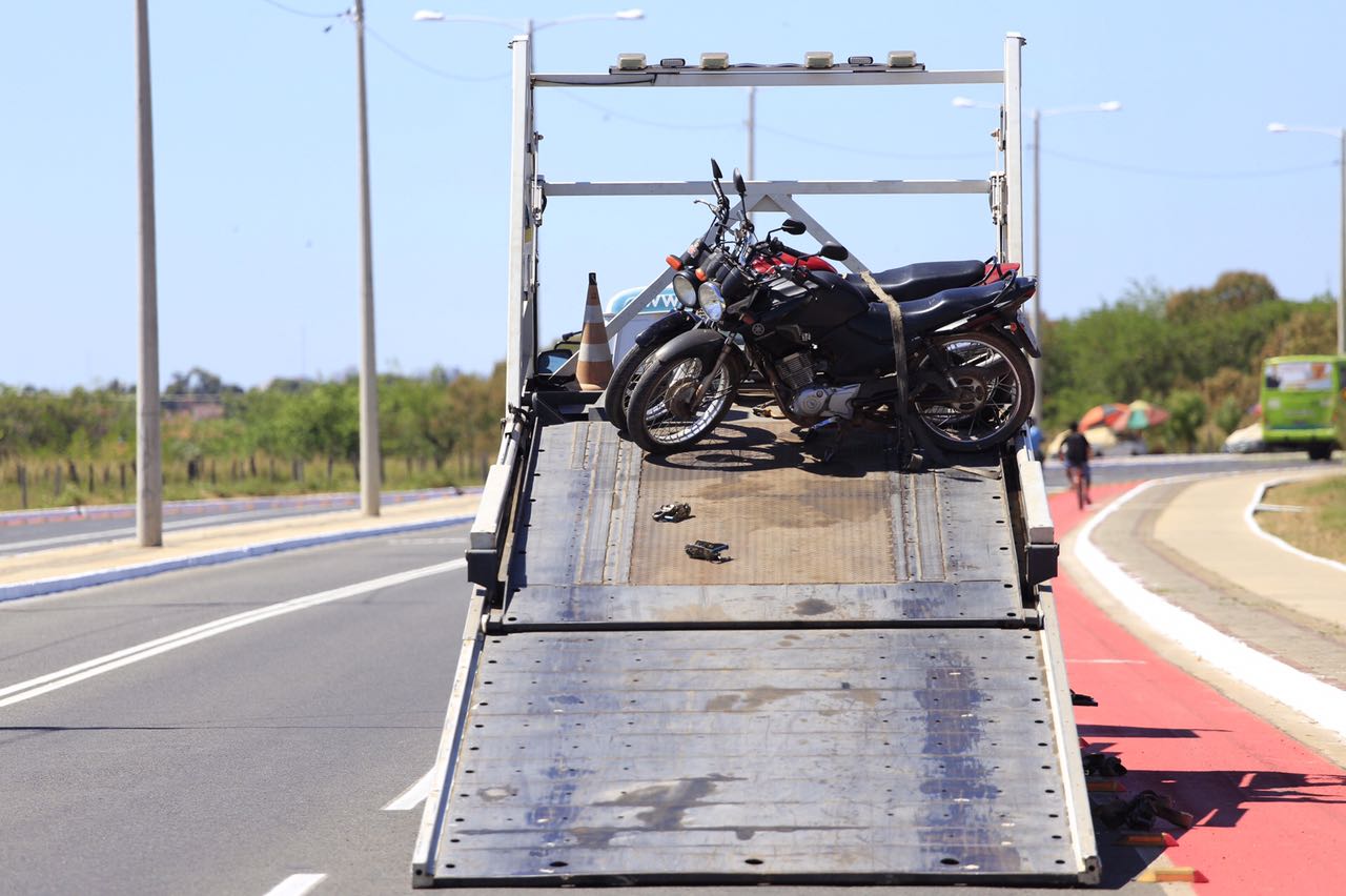 Motocicletas apreendidas