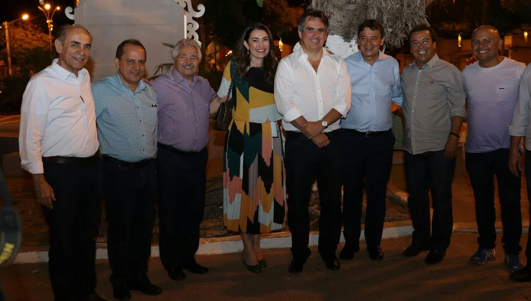 Ciro Nogueira e autoridades 