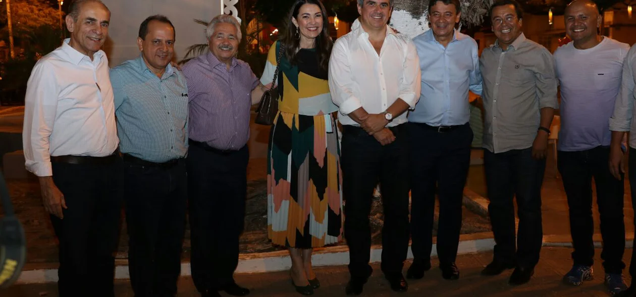 Ciro Nogueira e autoridades 