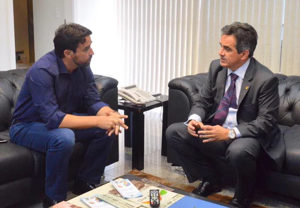 Marden Menezes e Ciro Nogueira em Brasília