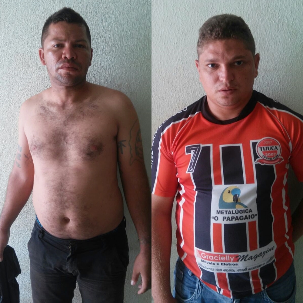 Suspeitos presos 