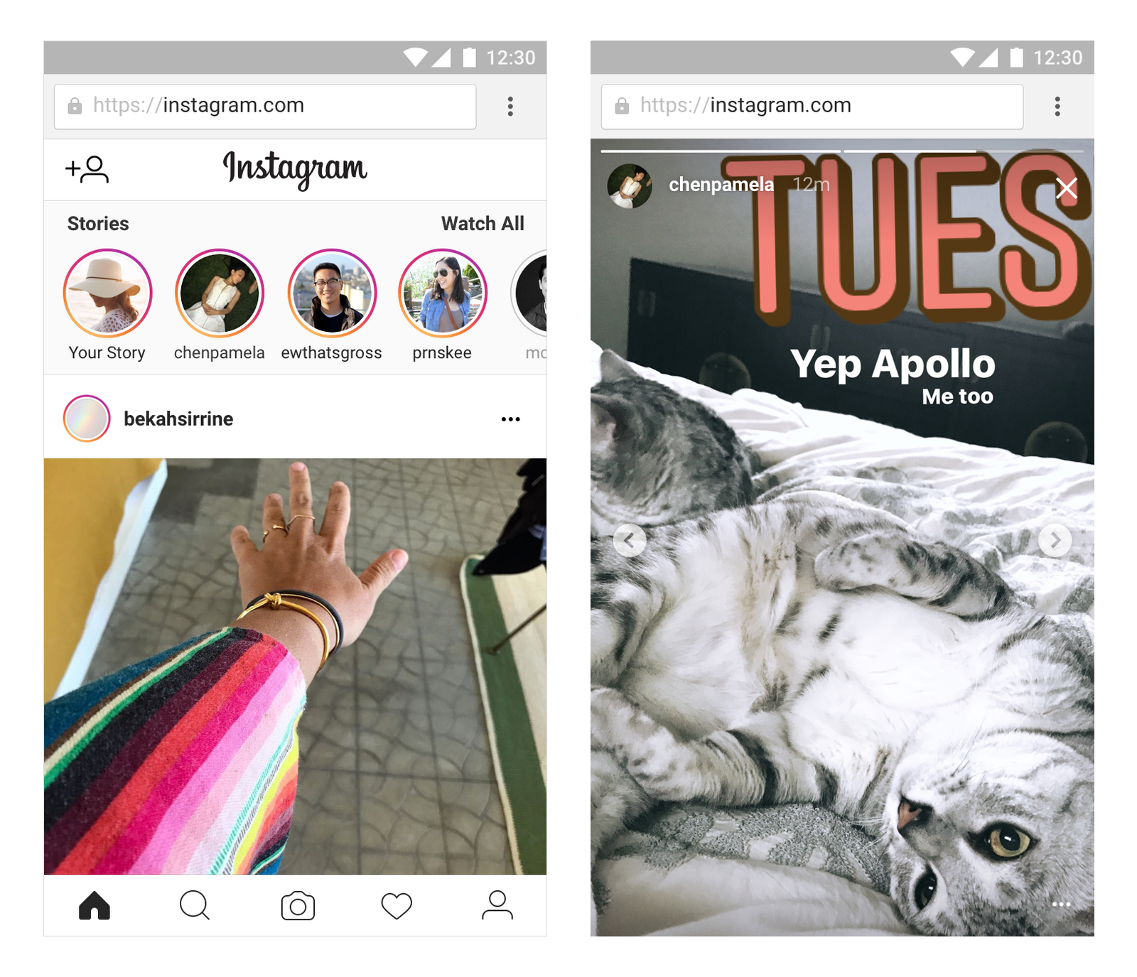 Instagram libera stories para versão web