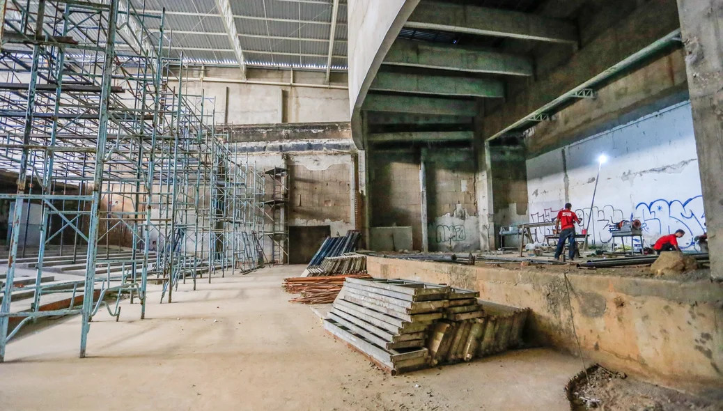 Obra em andamento 