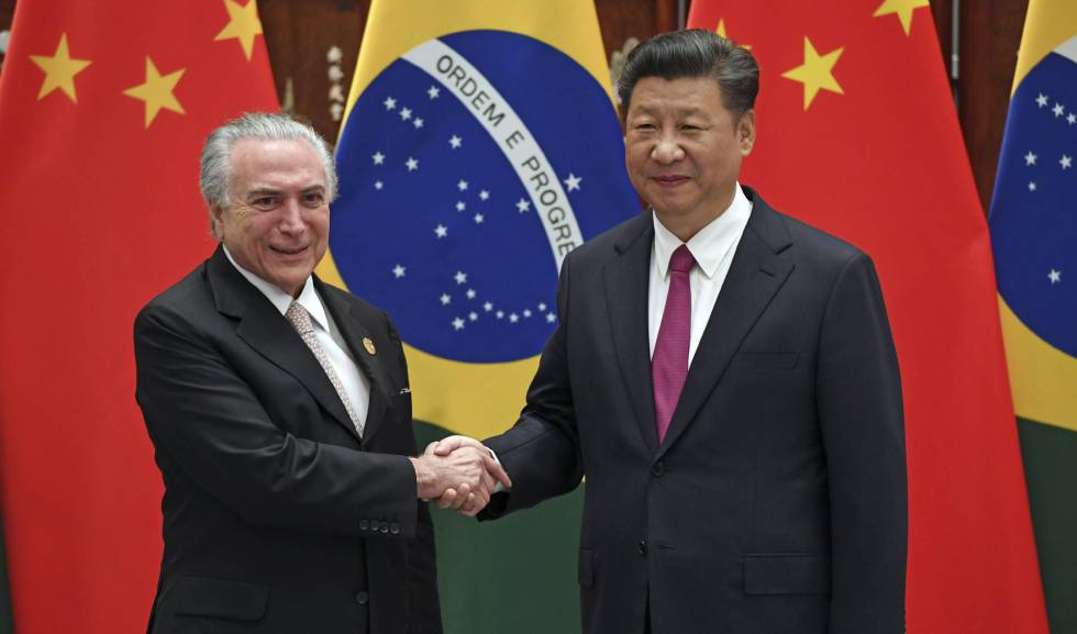 Temer e presidente da China