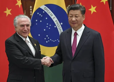 Temer e presidente da China