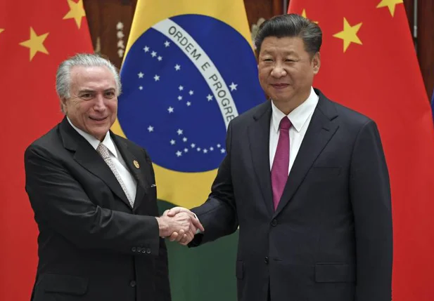 Temer e presidente da China