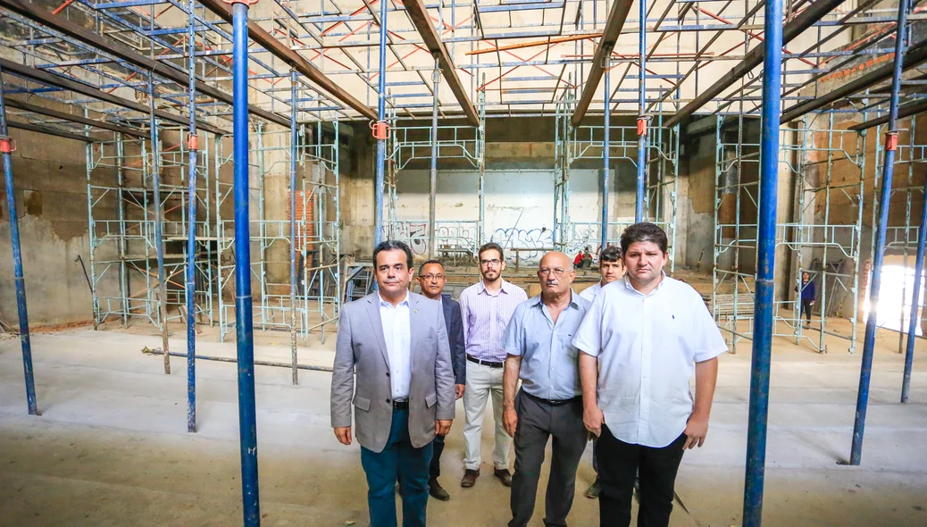 Visita ao centro de convenções