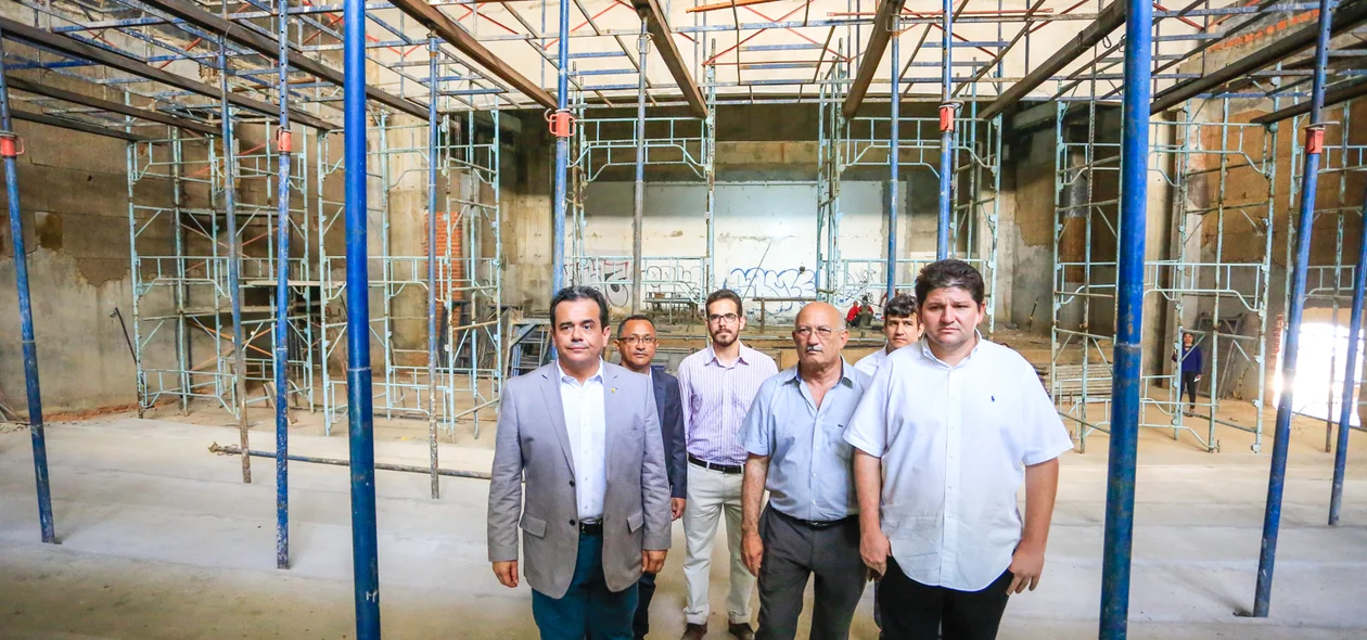 Visita ao centro de convenções