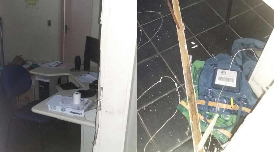 Homens arrombam Agência dos Correios de São Miguel do Tapuio e roubam dinheiro