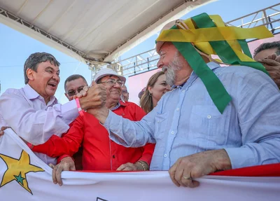 Wellington Dias e Lula
