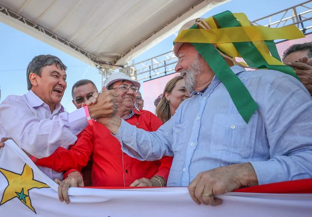 Wellington Dias e Lula