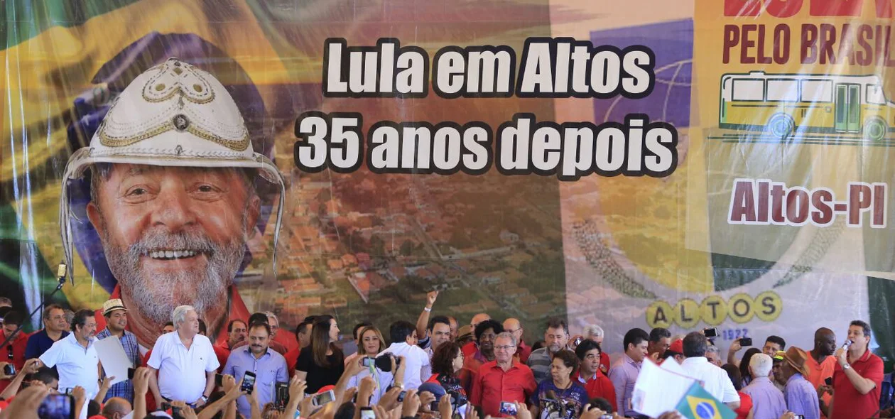 Evento para o Lula