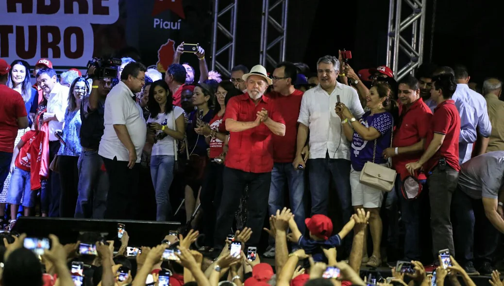 Lula participa de evento no Teresina Hall