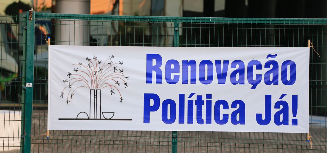 Movimento pede a renovação política