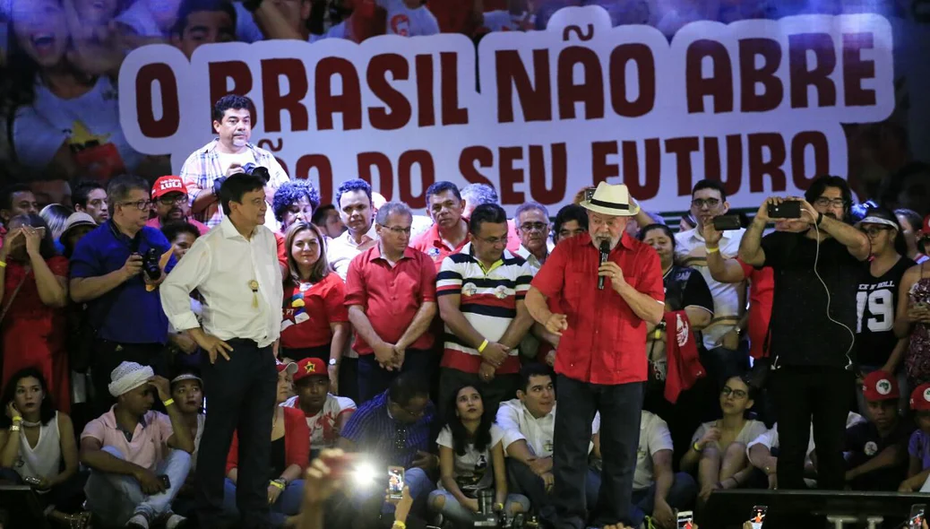 Wellington e Lula