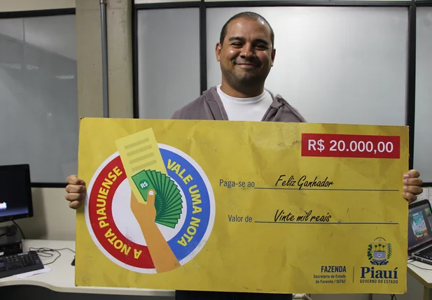 Ganhador dos R$ 20 mil reais 