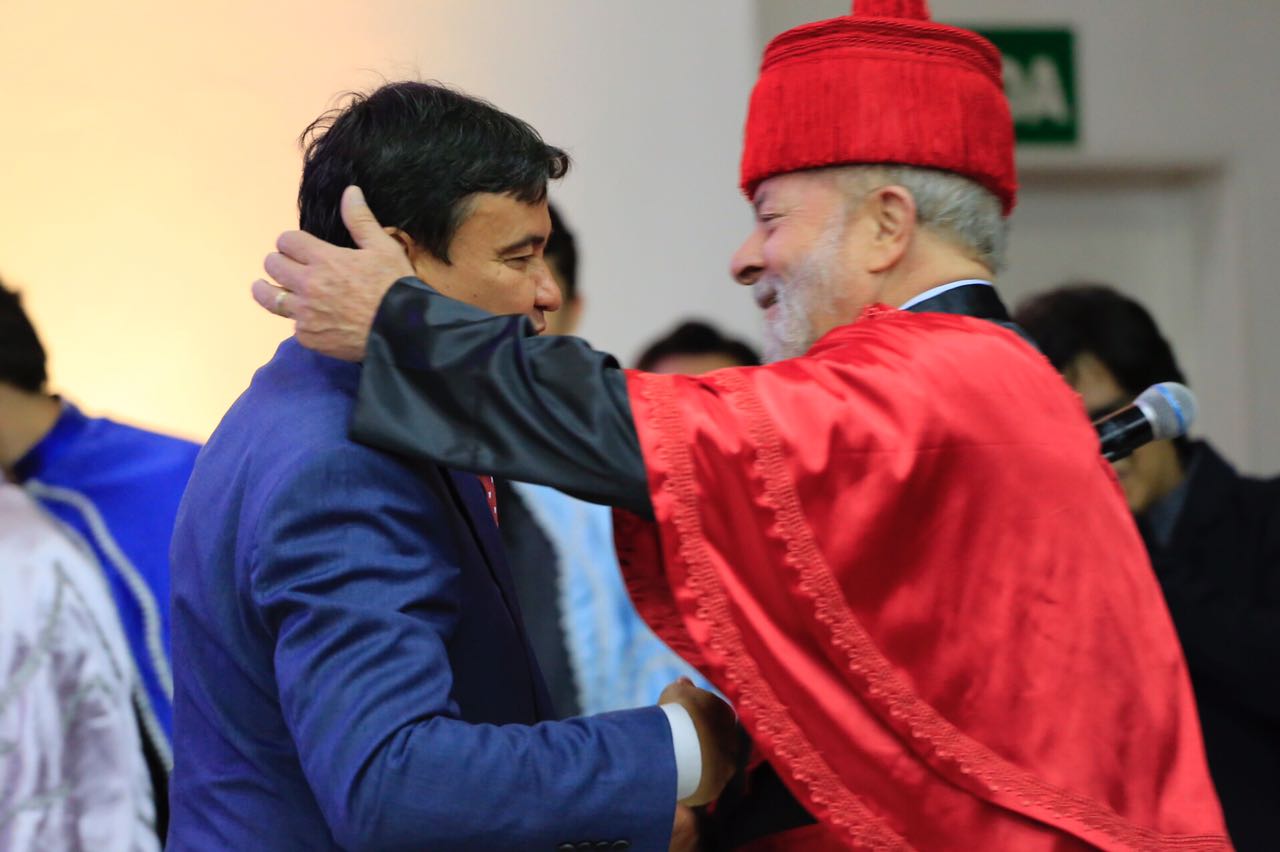Governador Wellington Dias e o ex-presidente Lula