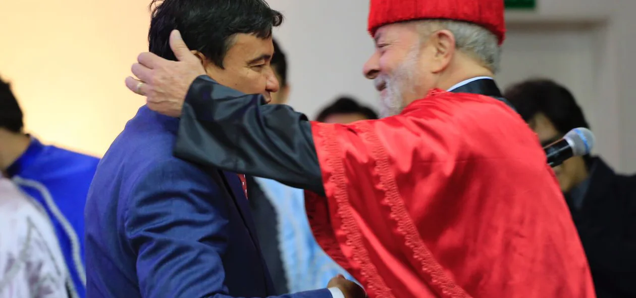 Governador Wellington Dias e o ex-presidente Lula