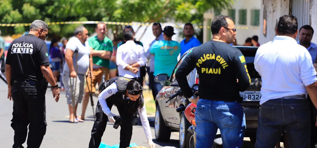 Perícia realiza procedimentos