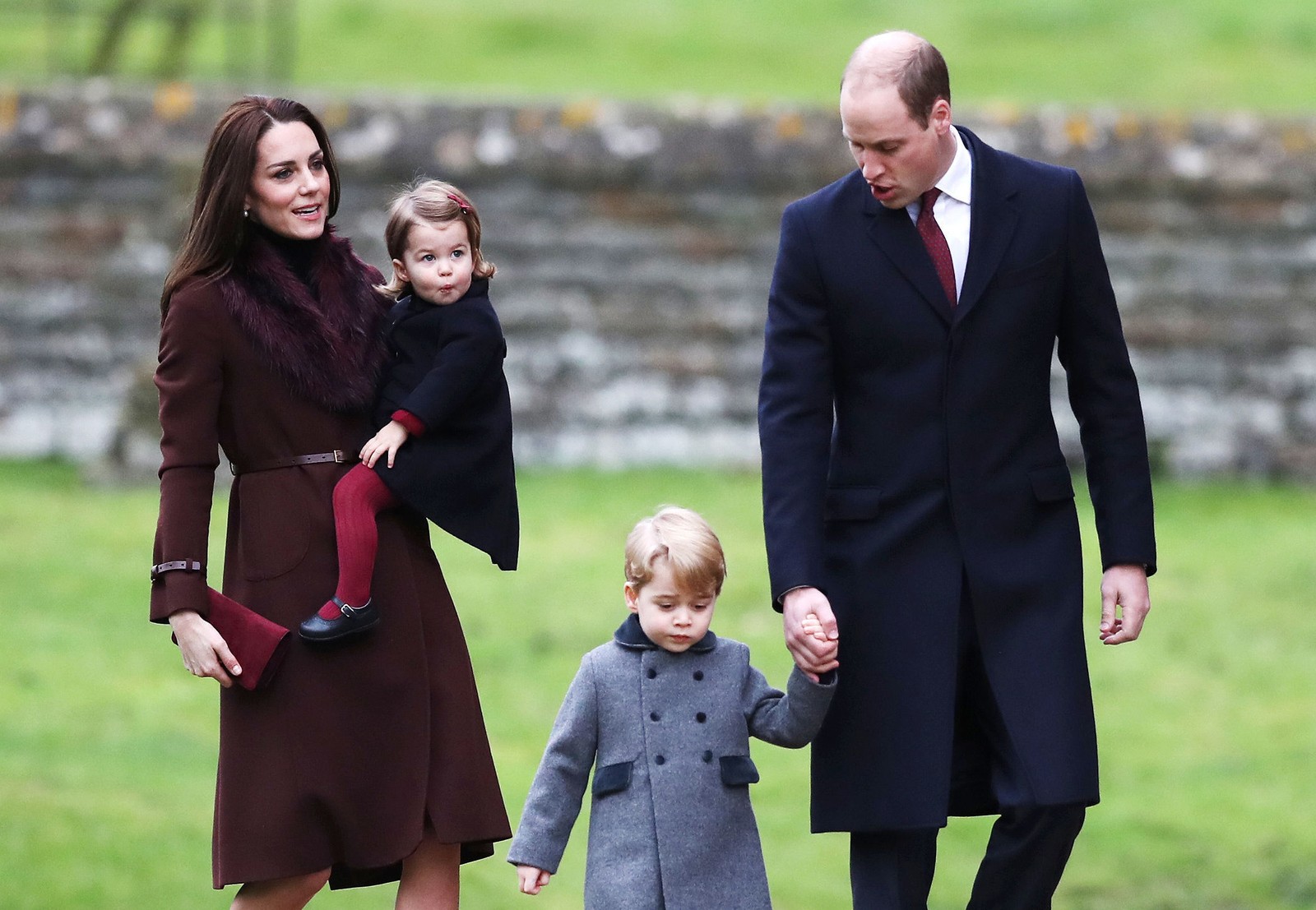 Príncipe Willian, Kate Middleton e seus filhos