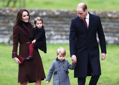 Príncipe Willian, Kate Middleton e seus filhos