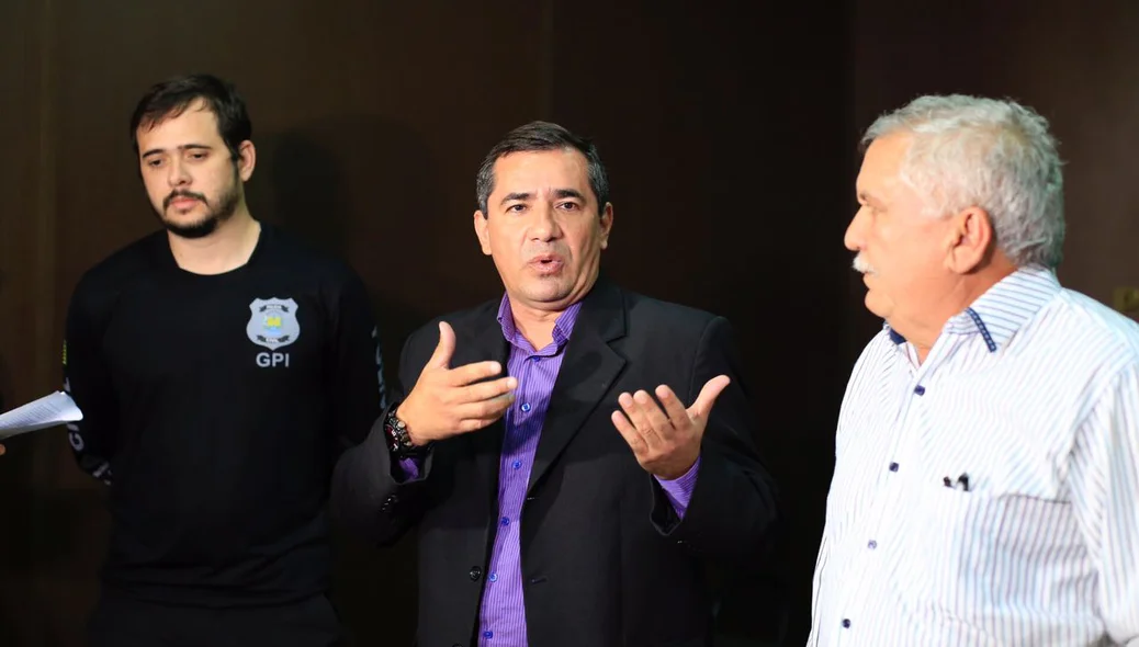 Delegados coordenaram operação da Polícia Civil