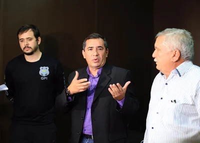 Delegados coordenaram operação da Polícia Civil