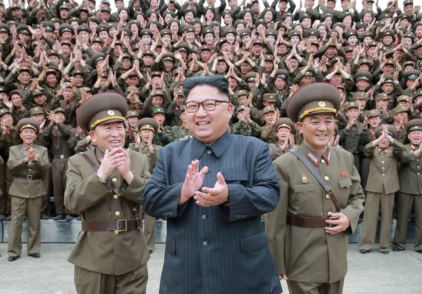 Kim Jong-Un, líder da Coreia do Norte