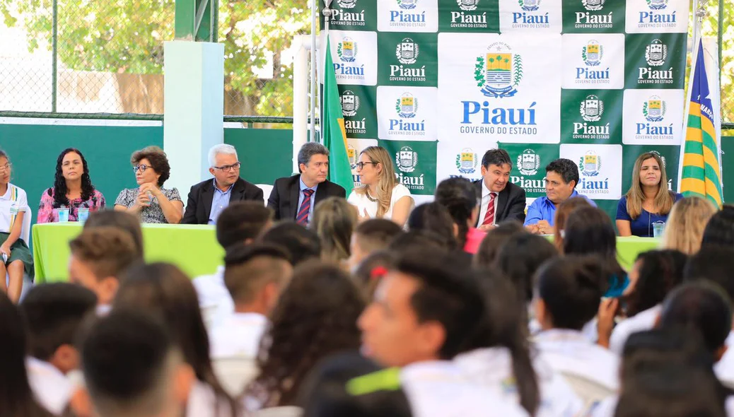 Solenidade de inauguração de reforma