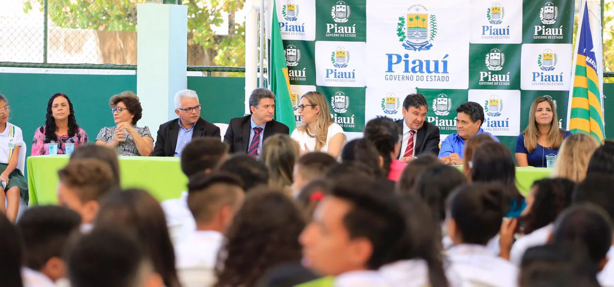 Solenidade de inauguração de reforma
