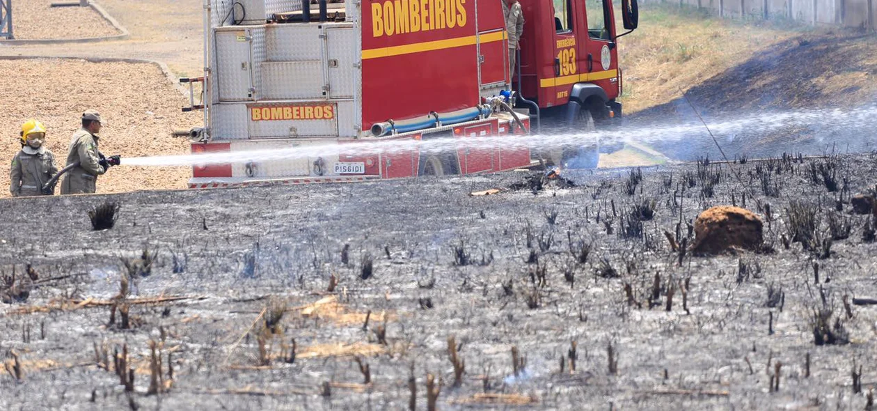 Incêndio foi controlado