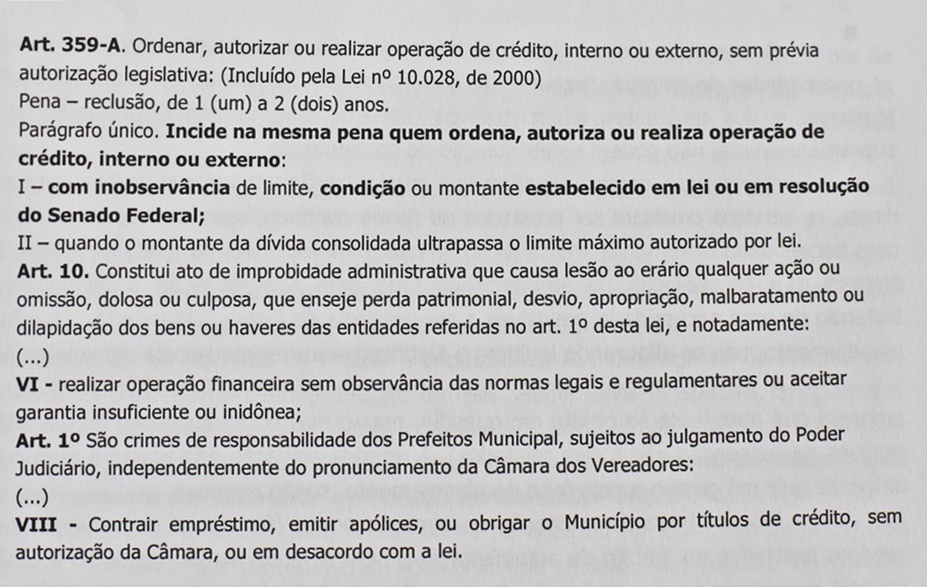 O que diz a lei